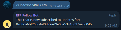 Follow Bot Subscribe
